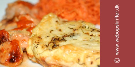 Gratinert potetmos