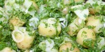 Oppskrift på Grønn potetsalat
