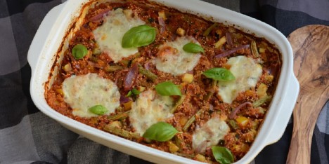 Gr�nnsaksfat med quinoa