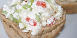 Salat med cottage cheese