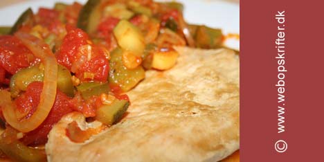 Kalkunbryst med gr�nnsaker