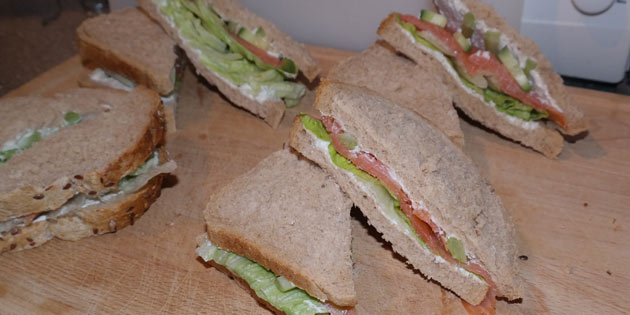 Laksesandwich