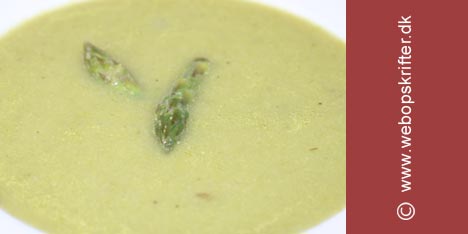 Mager aspargessuppe