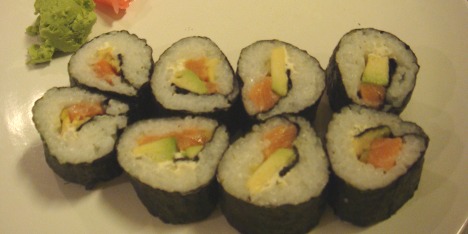 Maki med laks