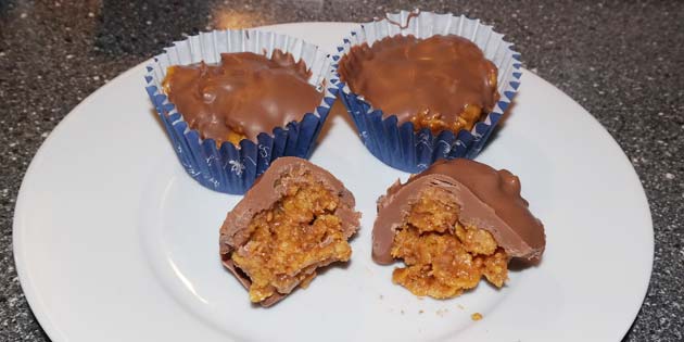 Nydelig snickerskake