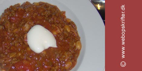 Oppskrift p� chili con carne