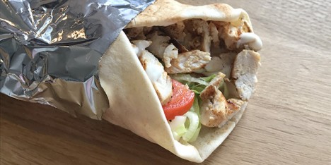 Oppskrift p� durumrull med kylling