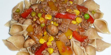 Pasta kj�ttsaus