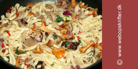 Pasta med sopp