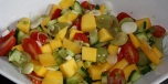 Salat med mango