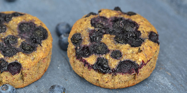 Sunne bl�b�rmuffins
