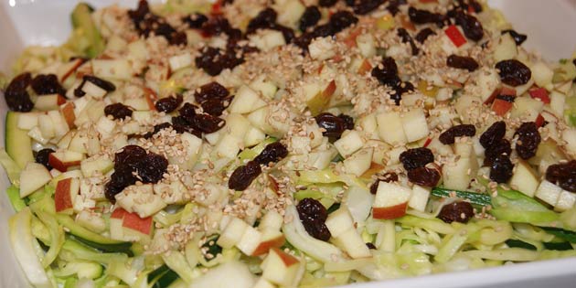 Varm spissk�lsalat