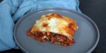 Oppskrift p Vegetarlasagne med linser